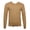 Yellow, variant on Men's Sweatshirt V-Neck Long Sleeve Pullover Knit Rib Cuff Sweatshirt, Yellow, XL