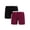 Night Red, variant on INNERSY Plus Size Womens Boxer Briefs Modal 5" Boxers High-Waisted light Underwear 2 Pack(3XL,Night Red)