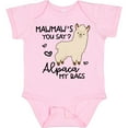 thumbnail image 3 of Inktastic Mawmaw's You Say Alpaca My Bags Boys or Girls Baby Bodysuit, 3 of 5