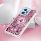 thumbnail image 5 of Funda para Xiaomi Redmi Note 12 4G con Brillo Líquido Flotante, Purpurina, Parachoques y Anillo Giratorio Soporte, 5 of 5