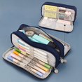 thumbnail image 2 of JoyMoreHome Pencil Case, Silicone Pencil Pouch, Pencil Case Aesthetic, Pencil Bag, Pencil Pouch for Women, Makeup Pouch, 2 of 8