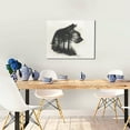 thumbnail image 5 of Lsque Double Exposure Cat Forest Print Wall Art – Decorative Picture for Living Room, Bedroom, and Office (Horizontal), 5 of 6