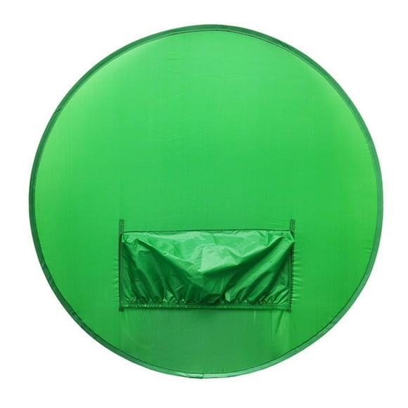 Green Screen Backdrop,142cm Round Green Screen Portable Green Screen Chair Background Round Green Screen Backdrop Extended Durability