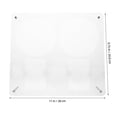 thumbnail image 2 of SHOWERORO Soporte Acrílico Transparente Para Discos Y Álbumes Con Estable Y Para Espacios En Casa, 2 of 8