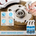 thumbnail image 4 of Iron Powder Remover Spray, 2025 New Car Rust Removal Spray, Multifunctional Paint Cleaner, Car Maintenance Powder Spray, Rustout Instant Remover Spray, for Rust from Tools, Metals, Car Parts, 4 of 7