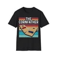 thumbnail image 2 of Funny Cornhole The Cornfather Funny Fathers Novelty Art Unisex T-Shirt, 2 of 6