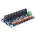 thumbnail image 3 of 16 Placa de servocontrolador, para control de interfaz Micro:bit I2C, componentes del motor de dirección de 16 direcciones, 3 of 14