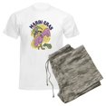 thumbnail image 6 of CafePress - Mardi Gras Flamingo Pajamas - Men's Light Loose Fit Cotton Pajama Set, 6 of 7