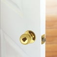 thumbnail image 4 of Design House Ball Passage Adjustable 2-Way Hall and Closet Door Knob, Polished Brass, 4 of 19
