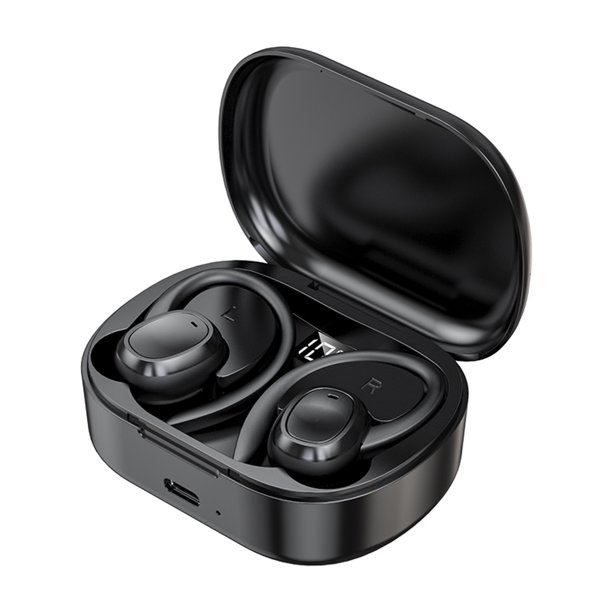 Auriculares con gancho para la oreja Sonido estéreo Auriculares intrauditivos Reducción de ruido para música Deportes Ehuebsd Para estrenar