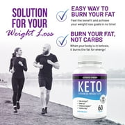 Activated Synergy Keto Pills – Ketones & Keto Weight Loss Support, Energy & Appetite Control, 60 Capsules
