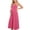 Hot Pink, variant on ZVNAÎH Women's Maternity Cami Maxi Dress, Scoop Neck Sleeveless Casual Summer Tank Dress, for Baby Shower & All Trimesters, S-3XL