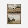 thumbnail image 5 of Cuadro en lienzo con diseño de jarrón de cielo y campo campestre tranquilo de estilo americano, imágenes artísticas de pared, carteles y grabados vintage para la decoración de la sala de estar, 5 of 5