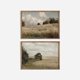 thumbnail image 5 of Cuadro en lienzo con diseño de jarrón de cielo y campo campestre tranquilo de estilo americano, imágenes artísticas de pared, carteles y grabados vintage para la decoración de la sala de estar, 5 of 5