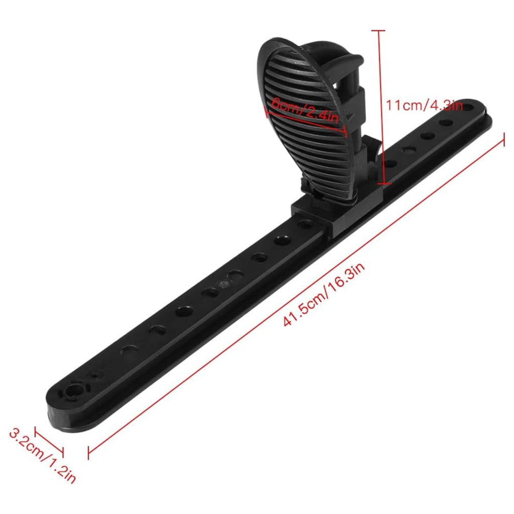 Necvior Kayaks Foot Peg Brace Canoes Kayaks Footrest Adjustable Kayaks Pedal Foot Brace Foot Controlling Systems for Boats Kayaks