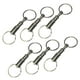 thumbnail image 1 of Cayos de doble anillo de 6 piezas Hebilla desmontable Key Única mejor regalo para papá Eliminar el clip de llave al aire libre Anniversary, 1 of 9
