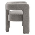 thumbnail image 3 of Loveseat Sofa Couch, Light Grey Gray, Fabric, Living Kitchen Cafe Bistro Hospitality Restaurant, Modern Contemporary HB34868, 3 of 9