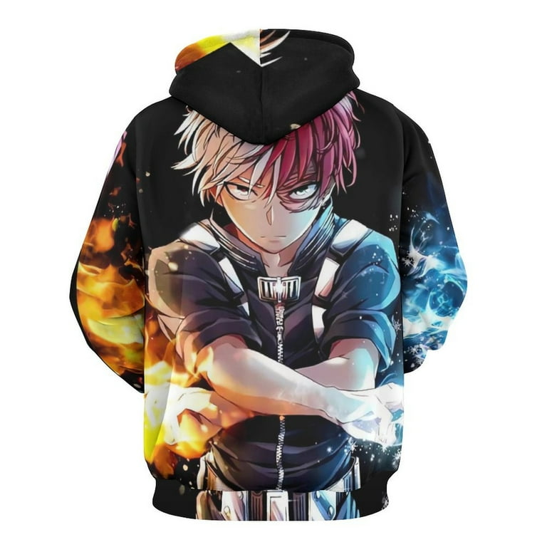 My Hero Academia Shoto Todoroki Hoodie Unisex 3d Novelty Hoodies