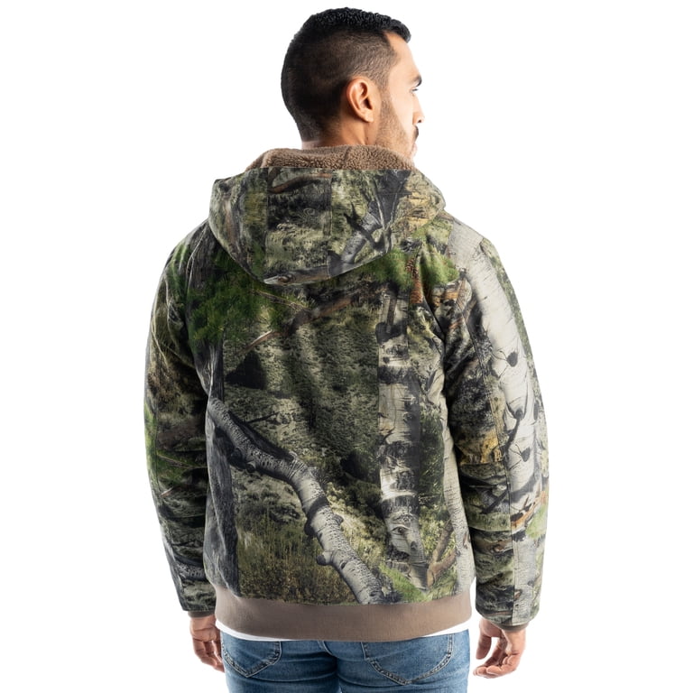 Mossy Oak Sherpa Lined Bomber Jacket - Hunting - Walmart.com