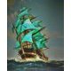 thumbnail image 2 of Cuadros Decorativos Sea Ship DIY pared pintura al óleo por número Kit póster hogar lienzo pintura obras de arte Ndcxsfigh Nuevos Originales, 2 of 5