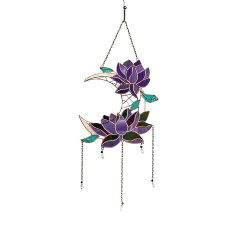 

OKHGEG87 Clearance 2024 New Acrylic Window Hanging Moon Acrylic Wall Hanger Courtyard Light Catching Hanger