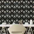 thumbnail image 2 of Ambesonne Ethnic Peel & Stick Wallpaper for Home, Dreamcatchers Feathers Dots, 13"x100", Pastel Brown Cream Grey, 2 of 5