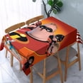 thumbnail image 2 of The Incredibles-theme square tablecloth has an iconic print, fits most tables, and is easy to care for perfect gifts for fans friends and family，55" x 71"（140*180cm）, 2 of 5
