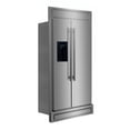 thumbnail image 3 of Forno Salerno 40-Inch Built-In Stainless Steel Refrigerator, 20 cu.ft, Modern Decorative Grill, ENERGY STAR Certified, 3 of 4