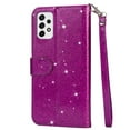 thumbnail image 6 of Dteck Wallet Case for Samsung Galaxy A53 5G,Magnetic Handbag Zipper Pocket PU Leather Flip Case with 3 Card Slots and Wrist Strap Folio TPU Inner Stand Cover,Purple, 6 of 6