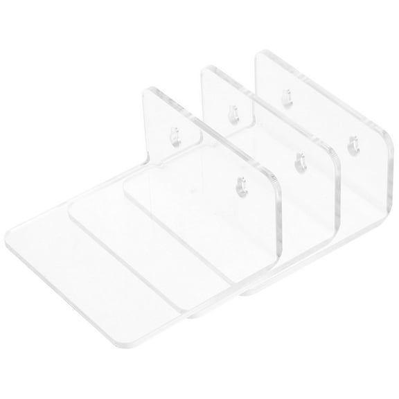 PAMINGONO Shelf for Plants Window Shelf Clear Acrylic 3 Pieces