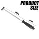 thumbnail image 2 of Afilador de cuchillos de cocina profesional de acero inoxidable de 8 pulgadas., 2 of 8
