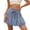 Blue, variant on Ruffled Tennis Skorts for Women High Waisted Pleated Mesh Layered Tulle Flowy A Line Mini Skirts with Pockets