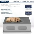thumbnail image 5 of TORVA 16 Gauge Stainless Steel Single Bowl Deep Bar Prep Sink, 17x19x9 inch Undermount Kitchen Sink, 5 of 7