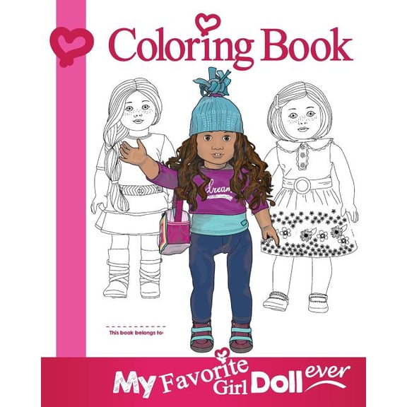 My Favorite Girl Doll Ever Coloring Book, (Paperback)