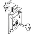 thumbnail image 4 of Prime-Line Products 5001336 Brass Plated Steel Mailbox Lock, 4 of 4