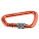 thumbnail image 1 of Mosquetón de Aluminio en D 28KN de Tornillo Naranja Sunnimix, 1 of 8