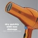 thumbnail image 2 of Secador de pelo Conair INFINITIPRO 1875W Salon Performance Orange, 2 of 5