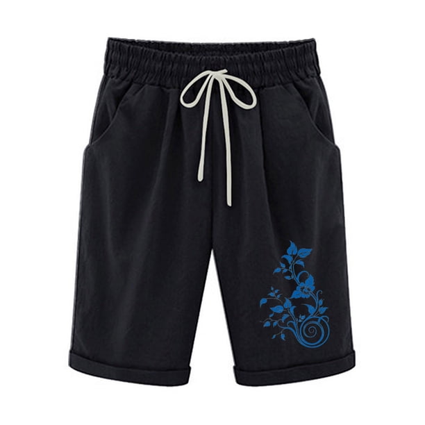 Cordón de Impresión de la Cintura Elástica Casual, Pantalones de Pijama para el Hogar, la Playa, la Ropa de Dormir Y el Uso Diario