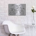 thumbnail image 5 of Luxe Metal Art 'Inverted Motorcycle Mechanical Sketch I' by Ethan Harper, Metal Wall Art, 24"x16", 5 of 7
