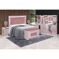 thumbnail image 4 of Recamara King Size Kessa Muebles Melany Rosa 200 x 160 x 10 cm, 4 of 4