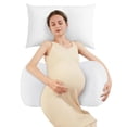 thumbnail image 1 of Almohada para Embarazo DONAMA con Soporte Doble y Tecnología de Enfriamiento, 1 of 8