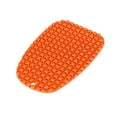 thumbnail image 5 of Unique Bargains 2pcs Motorcycle Kickstand Pad Support Plate Pad Parking Stand Side Stand Extension Pad Enlarge Orange, 5 of 5
