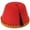 red, variant on Black Turkish Fez Hat, Ethnic Style Felt Moroccan Cap with Tassel for Parties