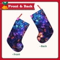 thumbnail image 2 of KLL Magic Colorful Forest Leaves for 18" Christmas Stocking Snowman Xmas Stocking Holiday Christmas Decoration Gifts for Family Kids, 2 of 8
