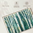 thumbnail image 6 of Elephant Stock Birches In Spring Iii Wall Art - Horizontal Canvas Wall Art - Living Room Wall Decor - Nature Canvas - Teal And Orange Decor By Julia Purinton - 51" x 34", 6 of 8