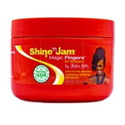 Ampro Shine n Jam Magic Fingers for Braiders, 8 oz Gel, Frizz Control, Female