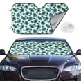 thumbnail image 2 of Balery Blue Sunflowers Print Car Windshield Sun Shade,Windshield Sunshade for Car Pickup Truck SUV Accessories-Small, 2 of 7