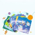 thumbnail image 2 of Kids Drawing Board Portable Creative Balance Bead Board Doodle Board Maze Board, 2 of 7