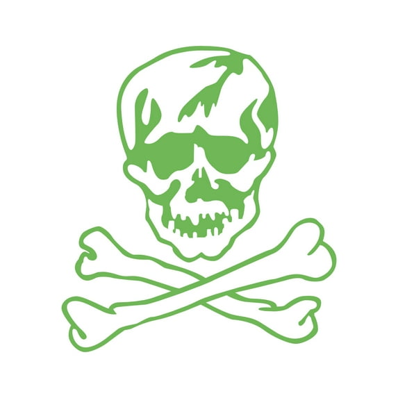 F-14 Jolly Roger Insignia Sticker Decal Die Cut - Self Adhesive Vinyl - Weatherproof - Made in USA - Many Color and Sizes - f14