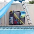 thumbnail image 4 of Organizador de contenedores para piscina, flotadores, pelotas, juguetes y equipos, 4 of 9